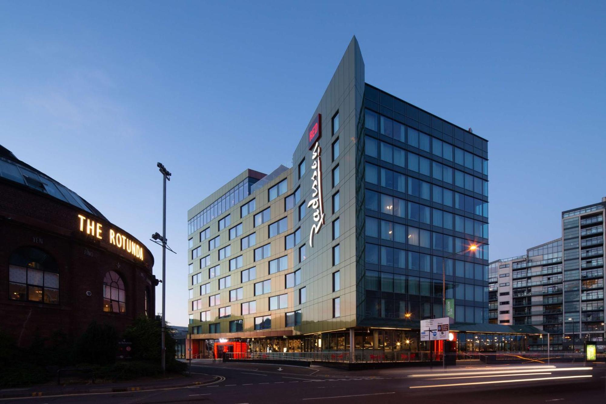 Radisson Red Hotel, Glasgow Kültér fotó